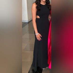 Lulus Black Cutout Maxi Dress
